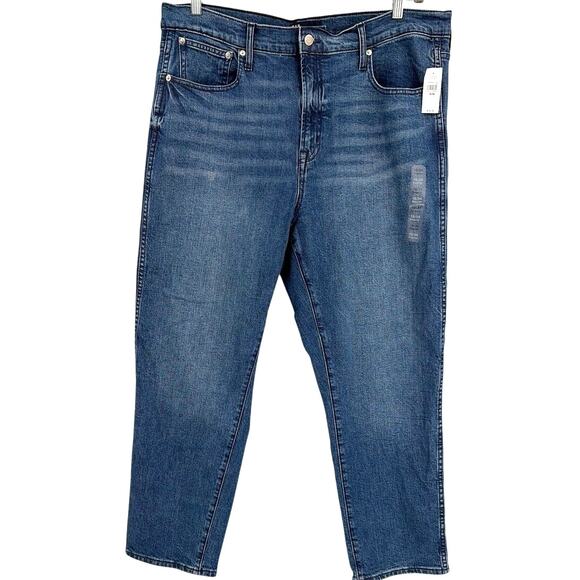 GAP High Rise Vintage Slims Womens Jeans Sz 18/34 NWT Normcore Minimal  American - Picture 1 of 9